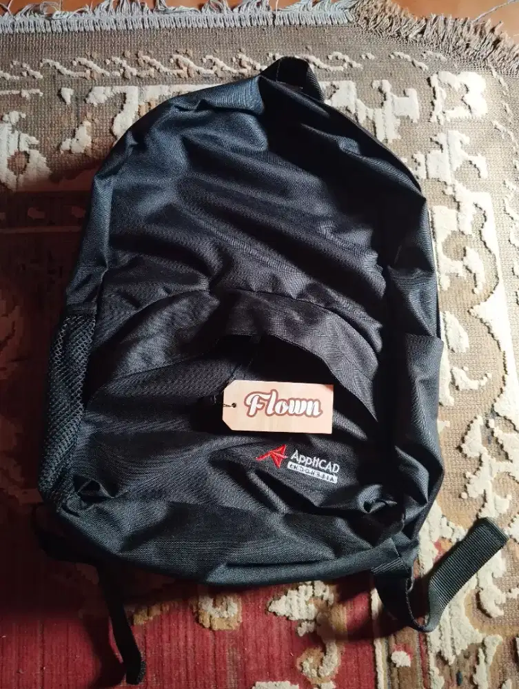 TAS BACKPACK FLOWN BARU, BAGUS & KEREN
