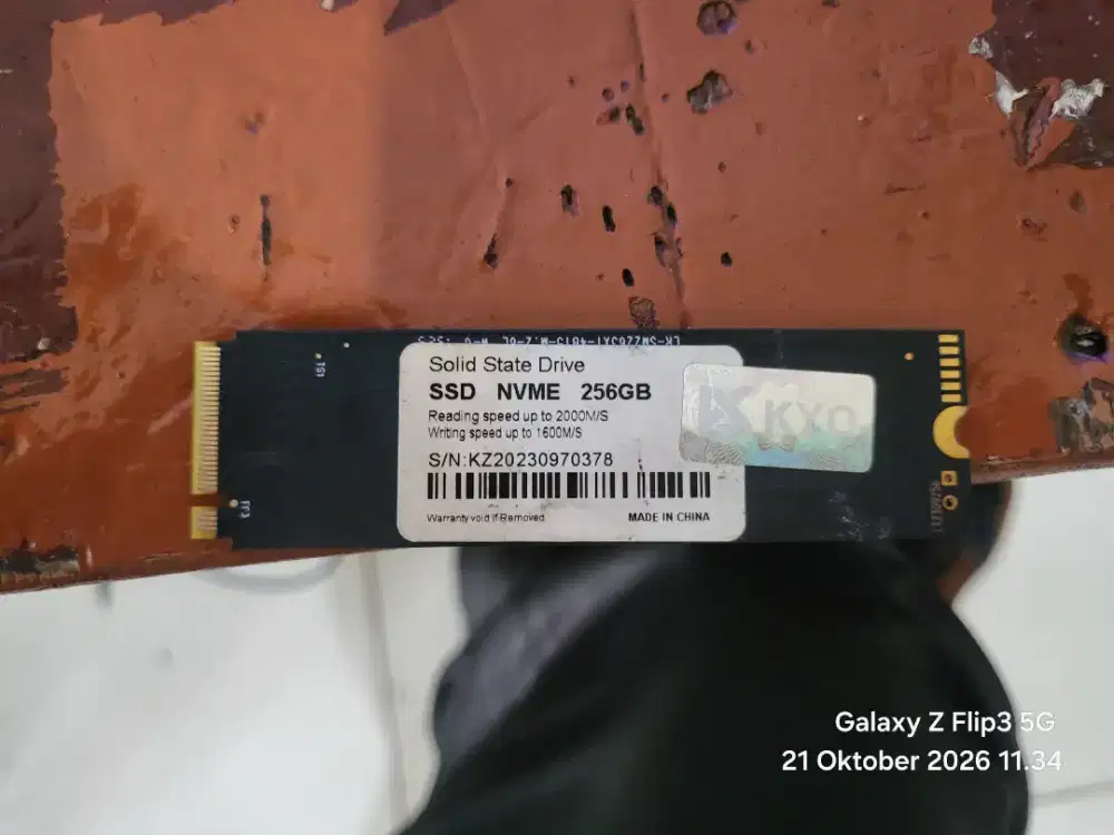 SSD NVME 256gb Copotan 95%