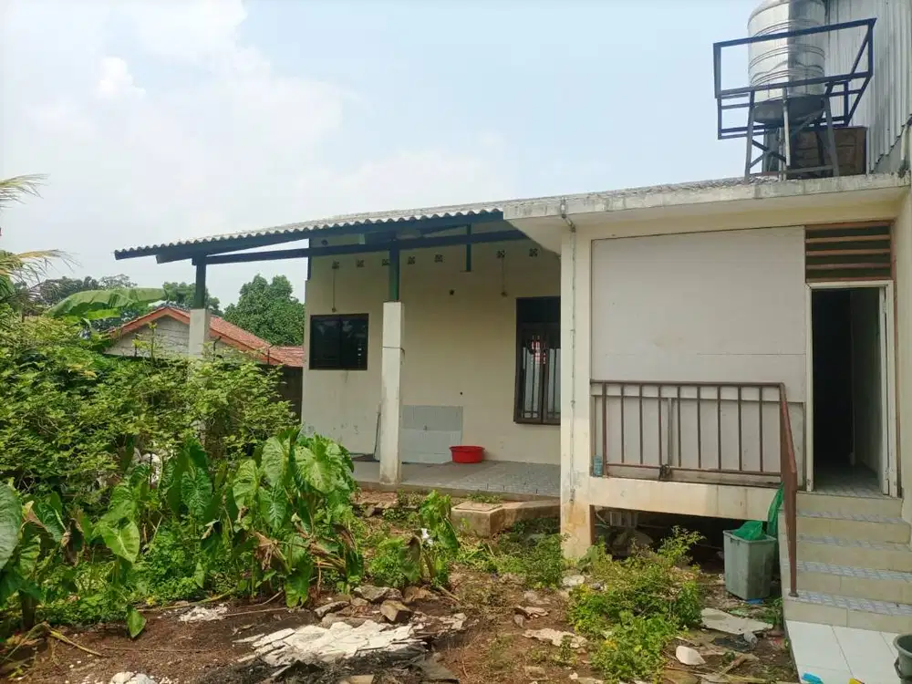 TANAH KOMERSIL BONUS RUMAH DIJUAL BOJONG GEDE/BOGOR LUAS HALAMAN