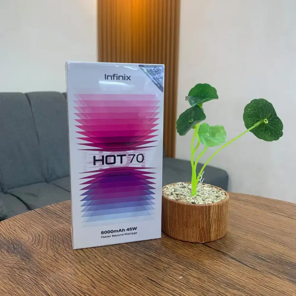 New Infinix Hot 70 4/128gb