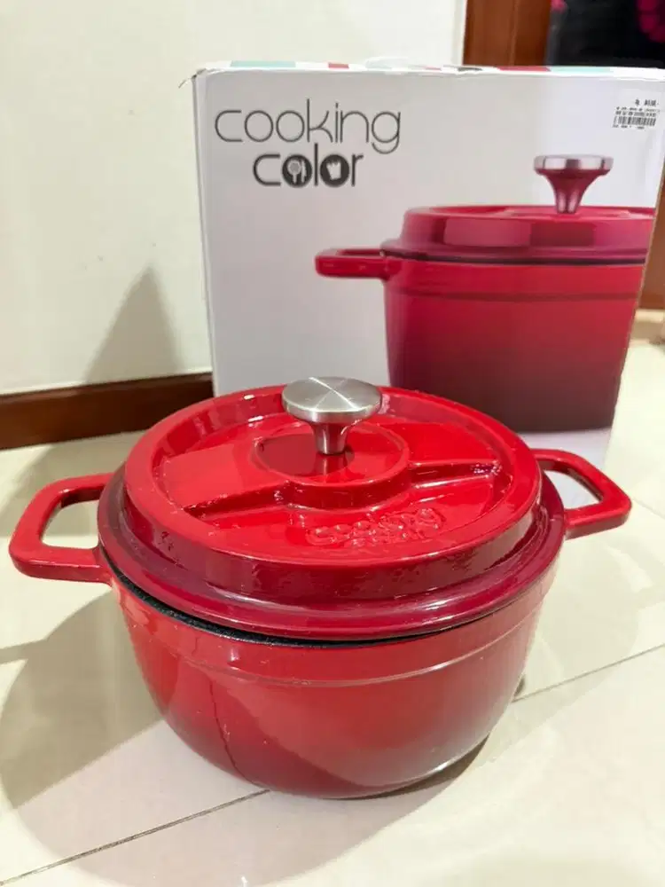 Panci knox cast iron casserole 24 cm
