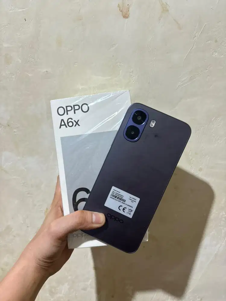 NEW OPPO A6X RAM 4+8/64