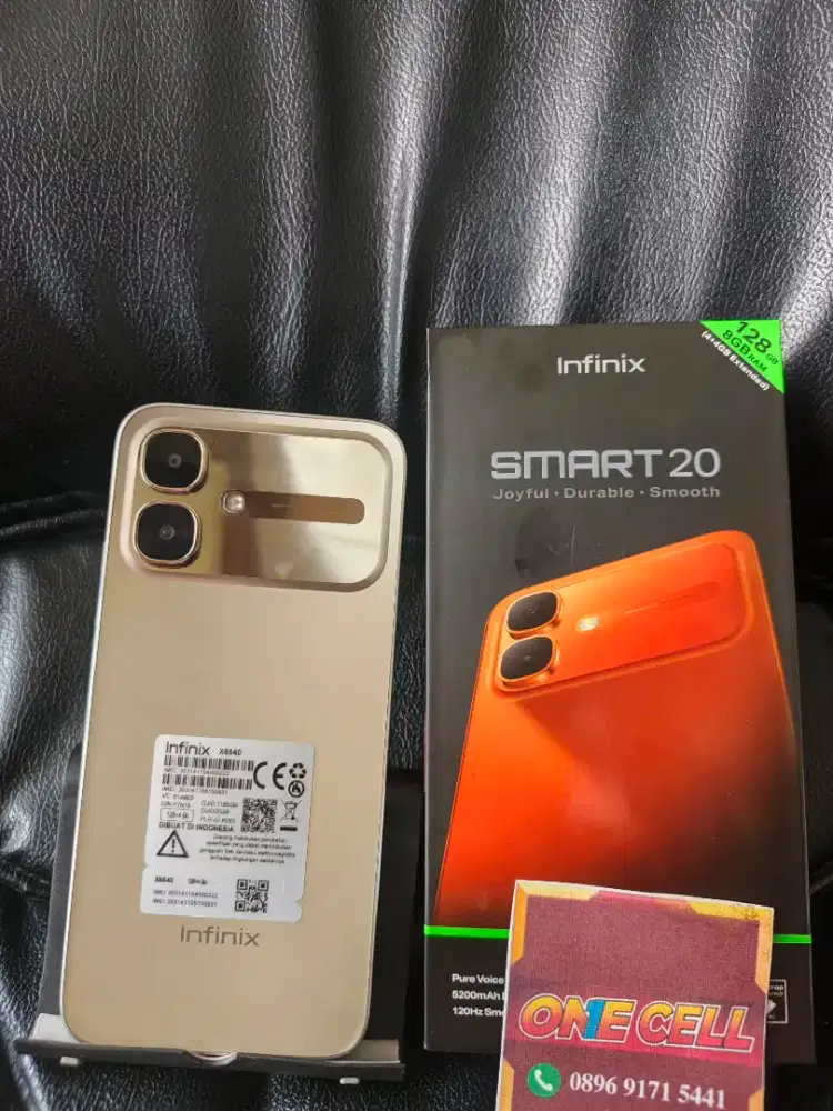 Infinix Smart 20 Ram 4+4/128GB Fullset Ori Mulus