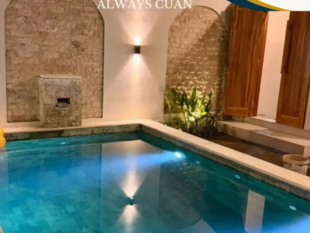 DIJUAL BRAND NEW VILLA 3 KAMAR TIDUR DENGAN RICE FIELD VIEW