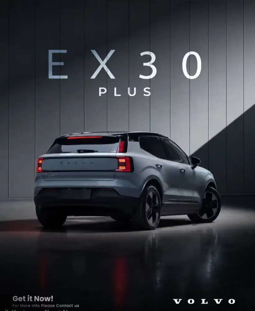 VOLVO EX30 Plus PURE ELECTRIC 2024 Vapor grey ATPM EX 30 EV VEHICLE