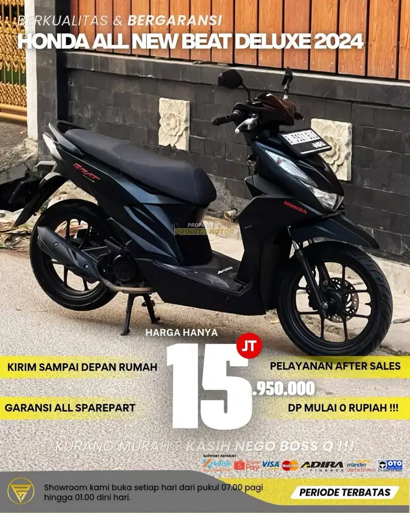 HONDA ALL NEW BEAT DELUXE 2024
