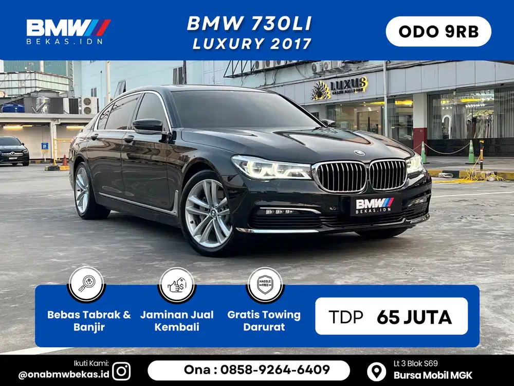 BMW 730Li 2017 Low odo9rb