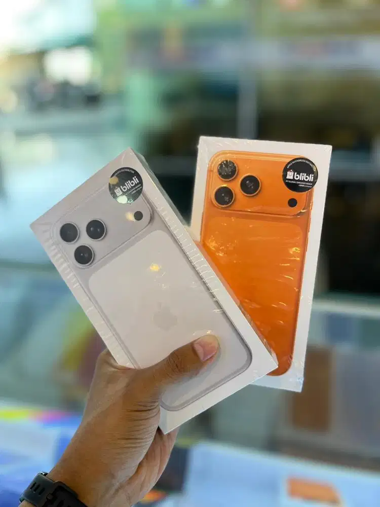 Promo! Iphone 17 pro max 256gb, garansi resmi, bisa kredit.