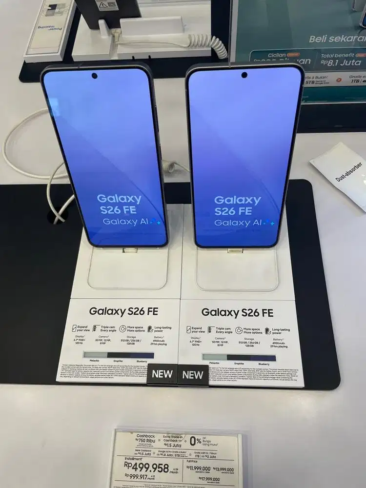 SAMSUNG GALAXY S26 FE PROMO CICILAN TRIPLE ZERO TANPA APK