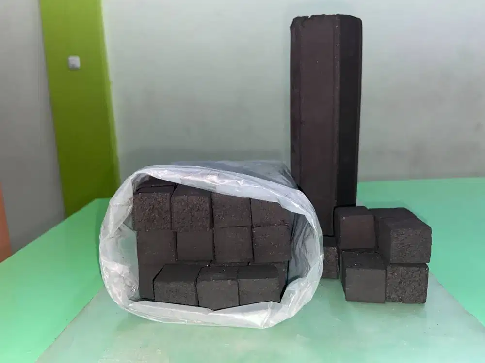 BATU ARANG BRICKET ARANG SHISHA PER KG