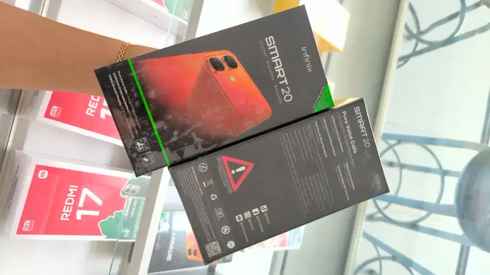 Infinix smart 20 4/128 New garansi resmi 12 bulan