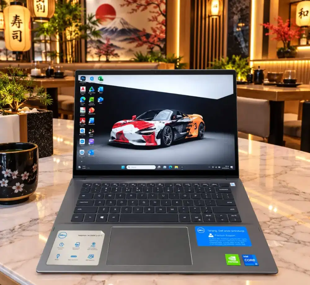 Laptop DELL INSPIRON 2in1 TOUCHSCREEN FLIP SSD 512Gb SLIM DUAL VGA