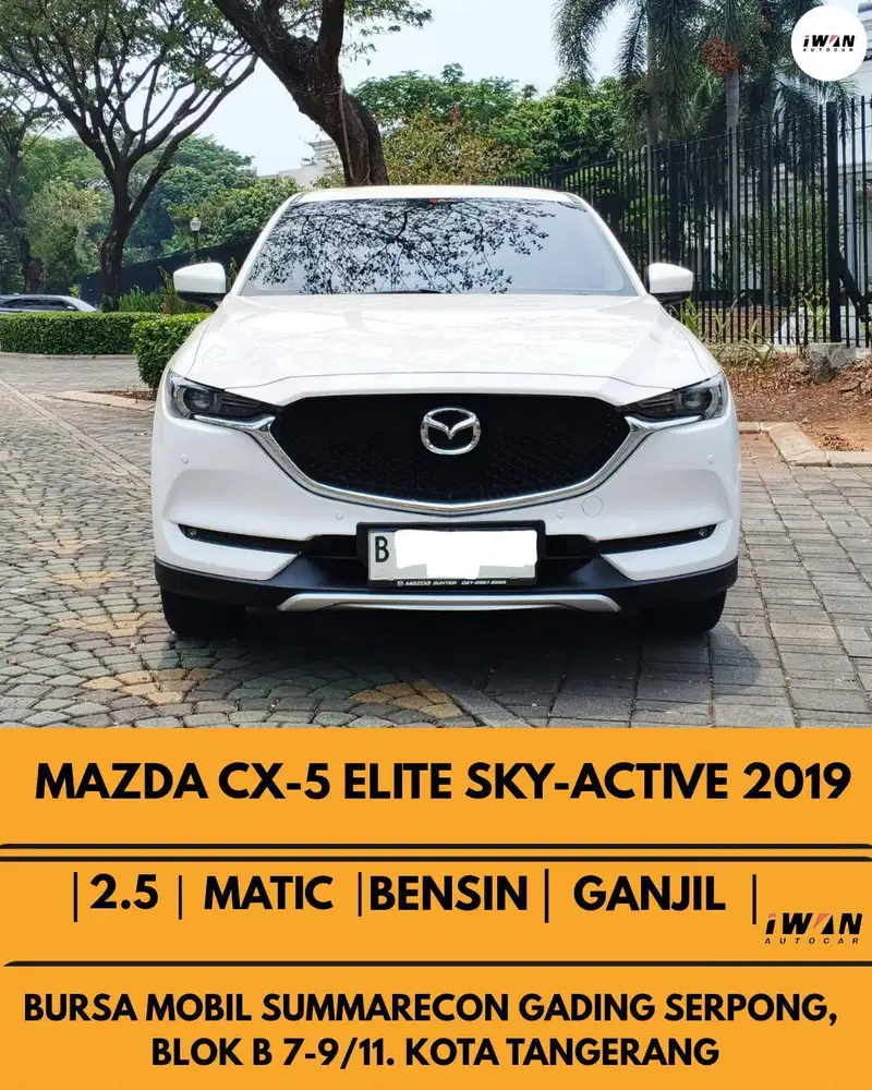 2019 MAZDA CX5 ELITE 2.5 SKYACTIVE