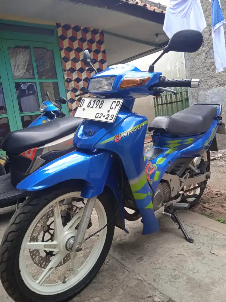 SATRIA RU TAHUN 2002 WARNA BURU