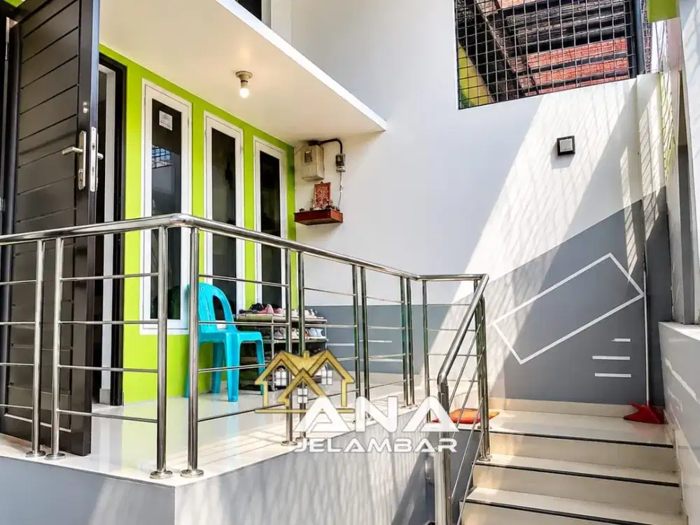 ANA RUMAH LOKASI NYAMAN UK 7X15M DI KOMPLEK KAVLING POLRI JELAMBAR
