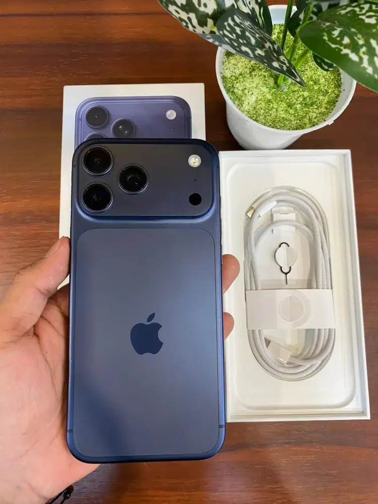 iPhone 17 Pro Max 256GB Blue Inter Beacukai