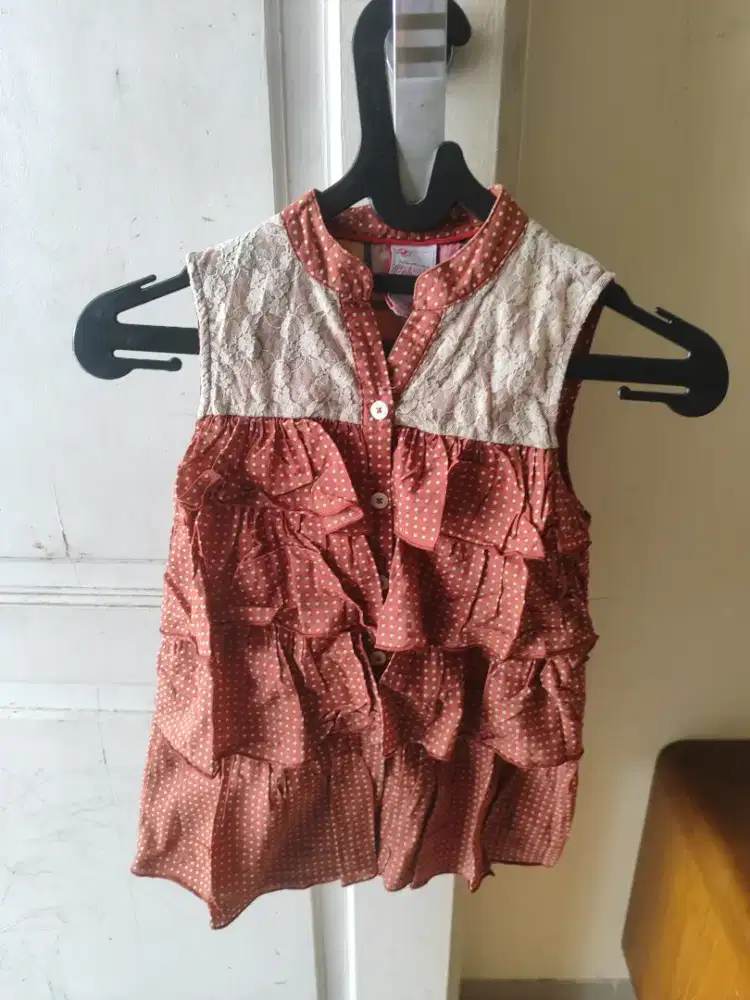 Baju atasan Curly anak