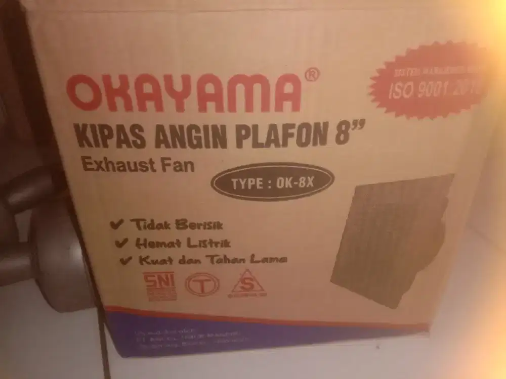 Jual exhaust fan merk Okayama kondisi msh baru