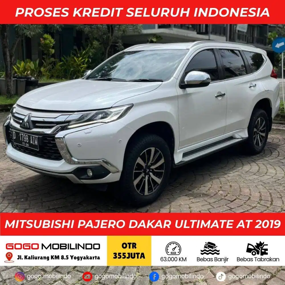 MITSUBISHI PAJERO DAKAR  ULTIMATE AT 2019 PEMAKAIAN 2020 DP MINIM 15JT