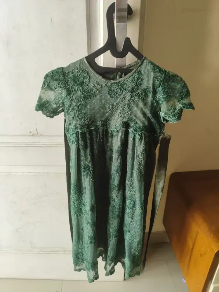Baju Dress pesta brokat anak
