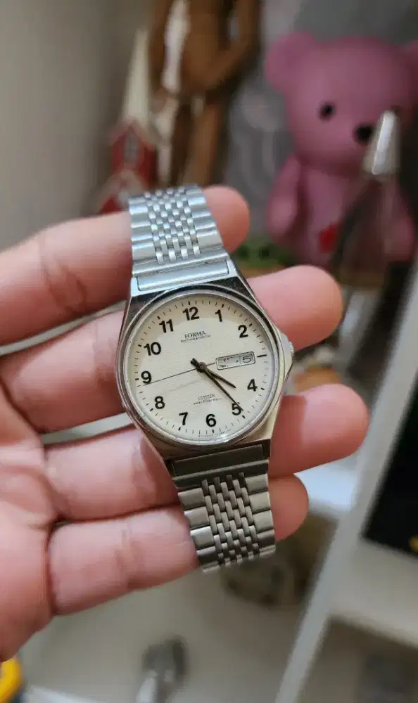 Citizen Forma Quartz Original Day Date Stainless Steel