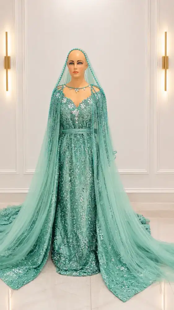 Gaun pengantin preloved