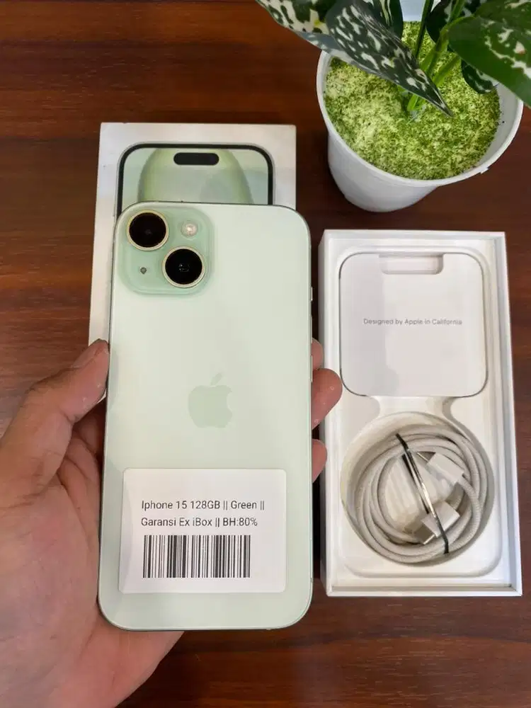 iPhone 15 128GB Green iBox