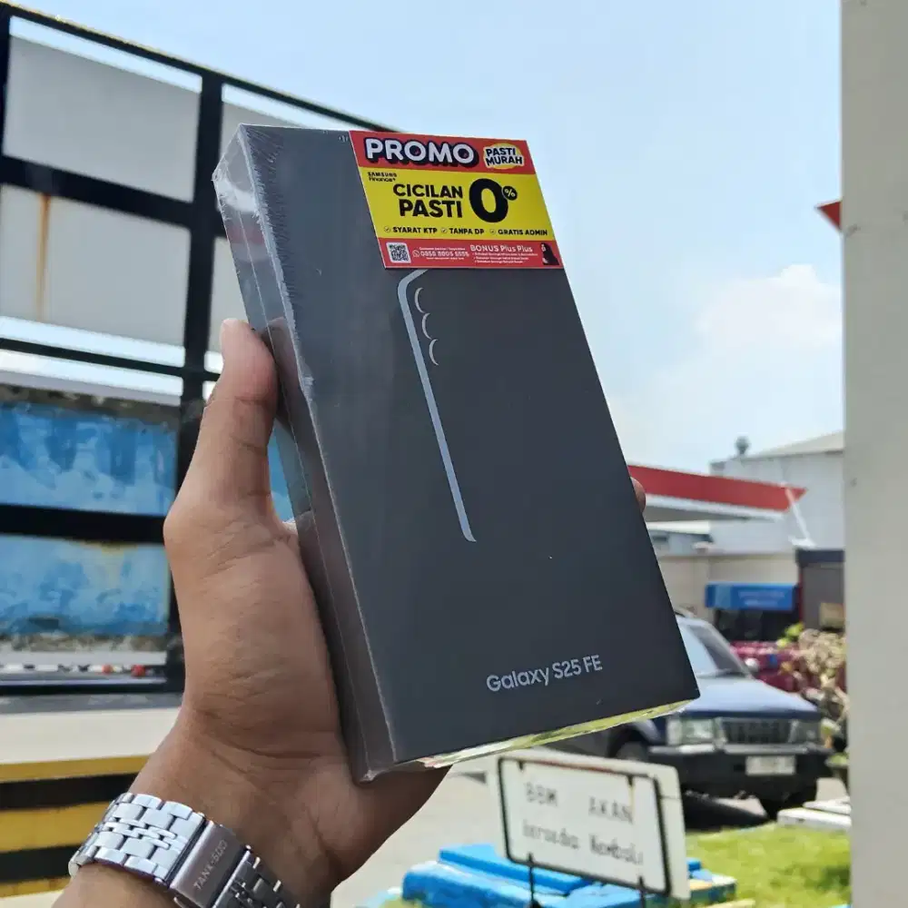 SAMSUNG S25 FE 8/256GB NEW SEGEL SEIN, BISA KREDIT TANPA BI