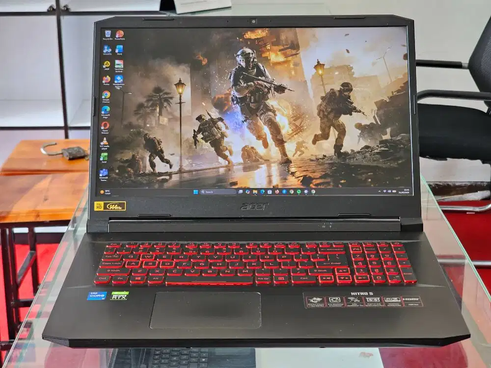 ACER NITRO AN517 54 Intel Core i7 Gen 11 Ram 16 GB SSD 1 TB Nvidia RTX