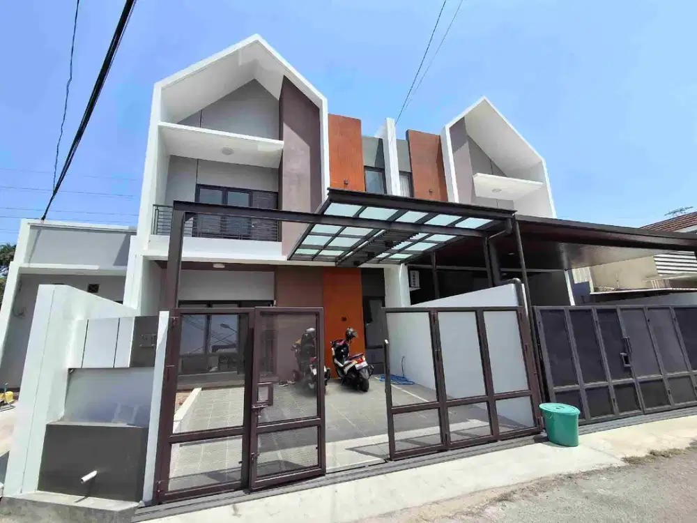 dijual cepat rumah baru di margahayu dekat metro indah mall bisa kpr
