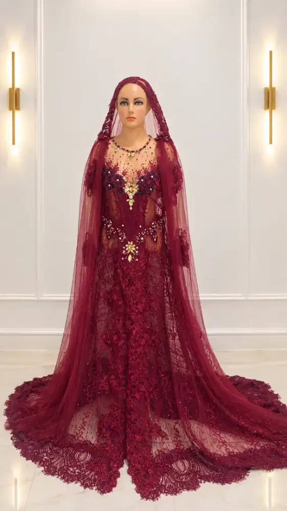Gaun pengantin preloved