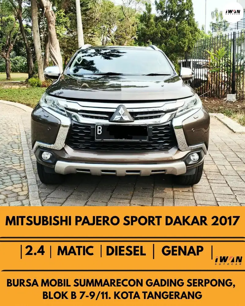 2017 MITSUBISHI PAJERO DAKAR 2.5 DIESEL AT