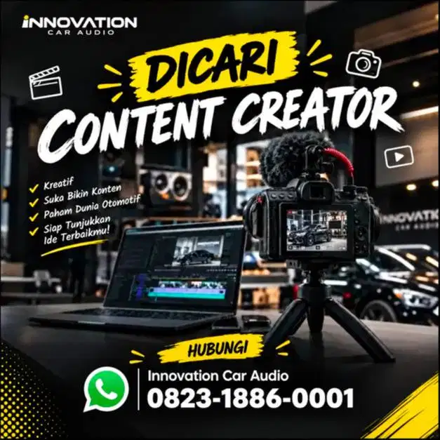 cari Content Creator Video