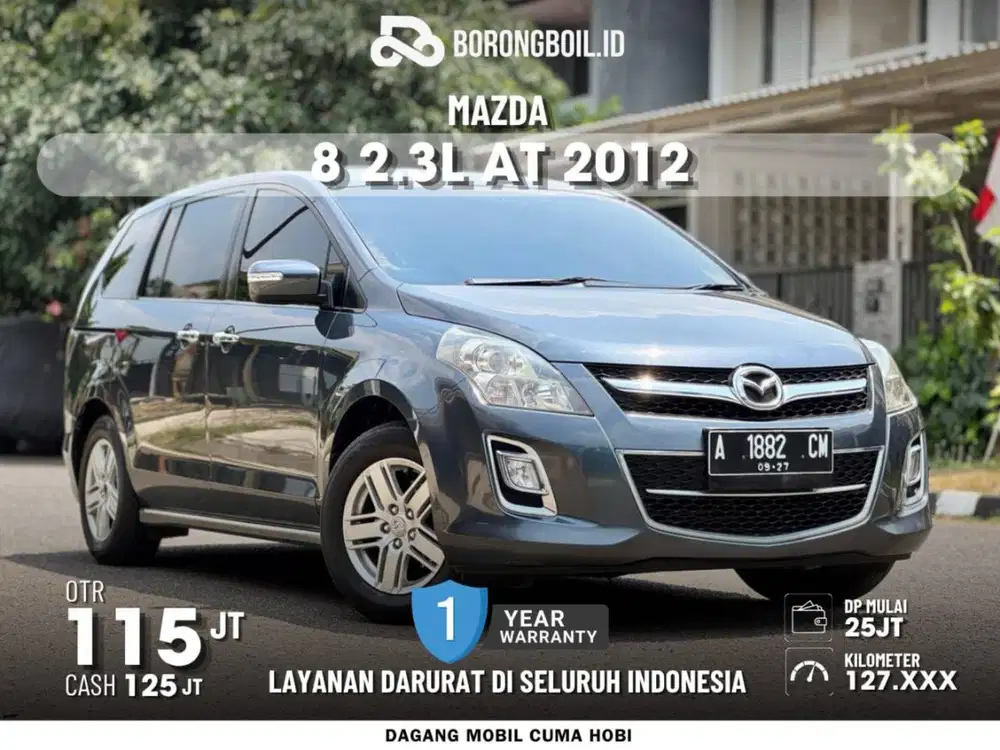 Mazda 8 2.3L AT 2012 Abu abu