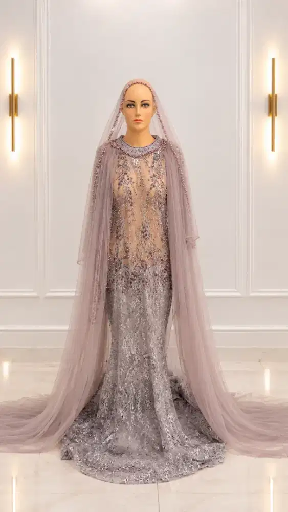 Gaun pengantin preloved