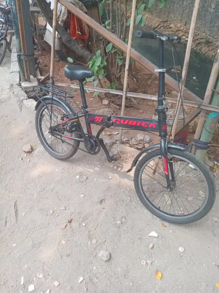 Sepeda lipat sf 01 RUBICK uk 20 dewasa siap gowes