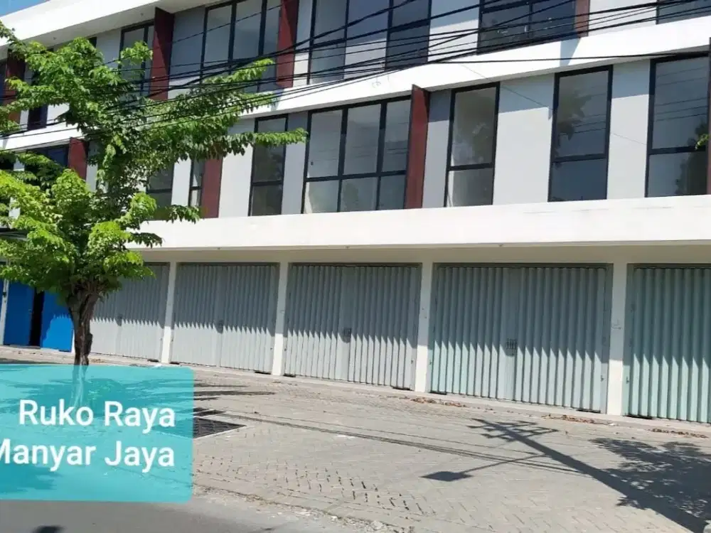 Dijual Ruko 3 Lantai Baru Gress Sisa 3 Unit Jejer di Raya Manyar Jaya Surabaya Timur