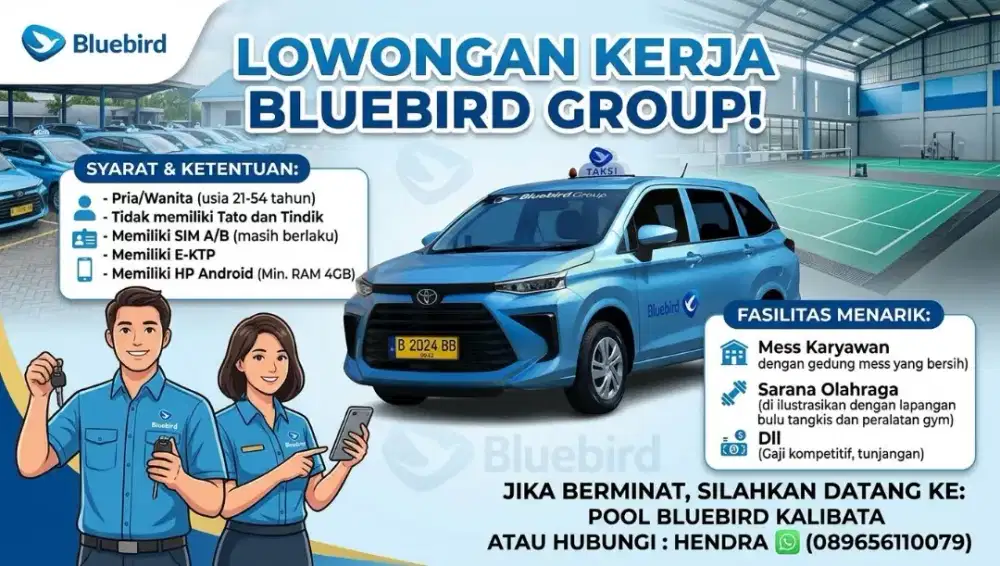 Lowongan driver taksi online
