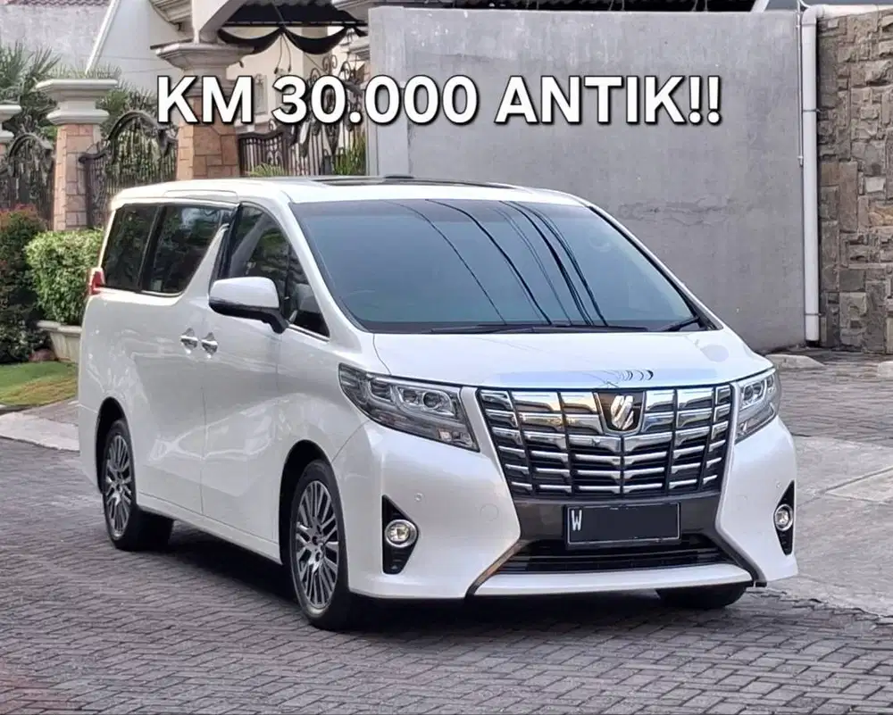Toyota Alphard 2.5 G 2016 Km 30.000
