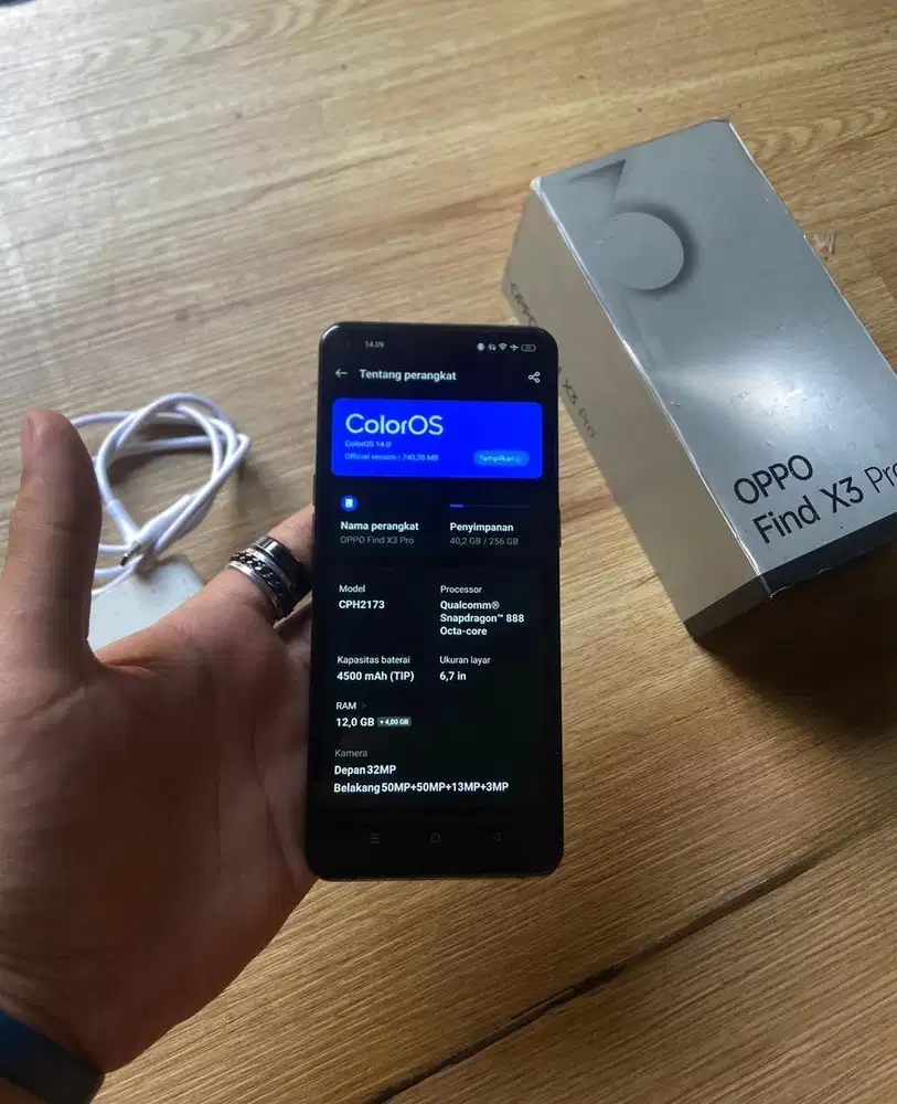 Hp OPPO find X3 Pro 5G 12/256 GB