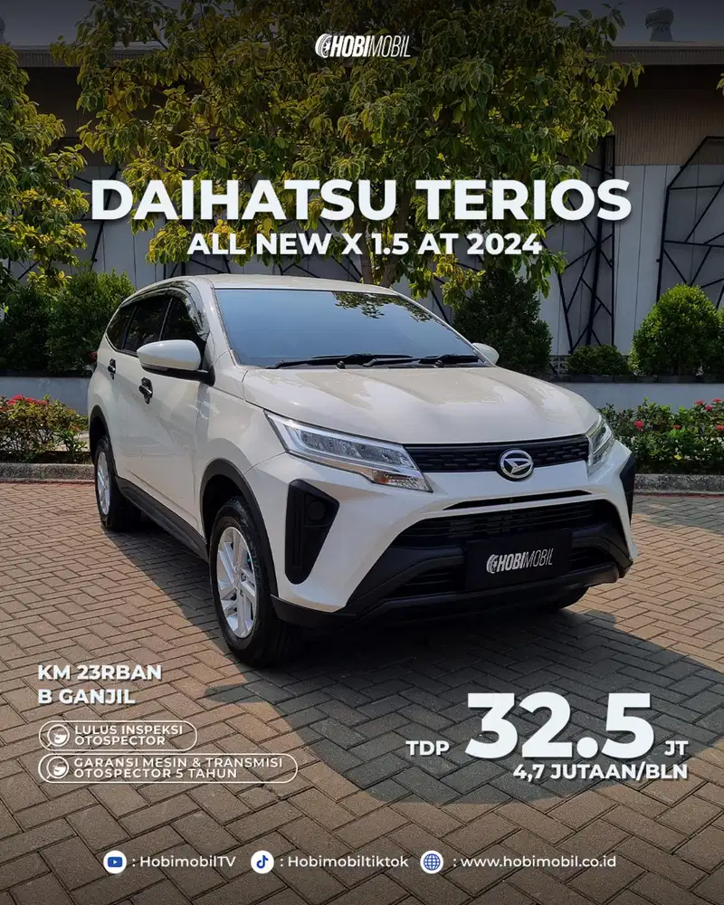 All New Terios X 1.5 AT Thn 2024