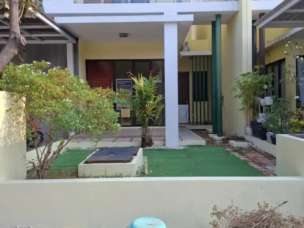 DISEWAKAN Rumah Cluster 2 Lantai yang Nyaman dengan Lingkungan yang Asri dan Aman serta Strategis di Arana, Harapan Indah, Bekasi