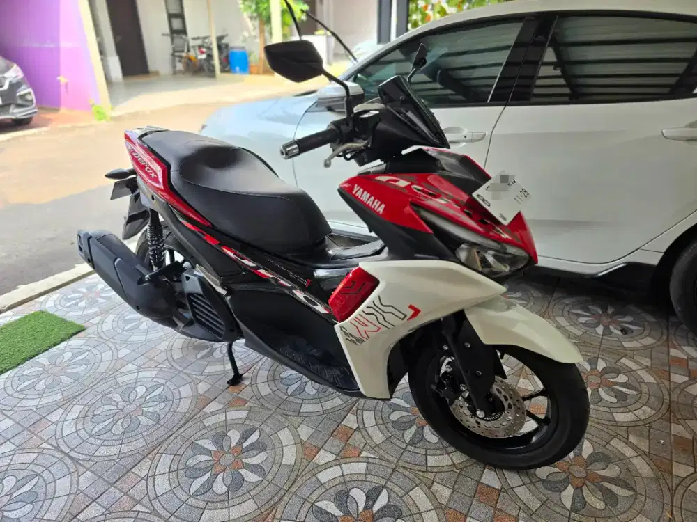 Aerox Plat Tangsel masih seperti baru pajak Panjang