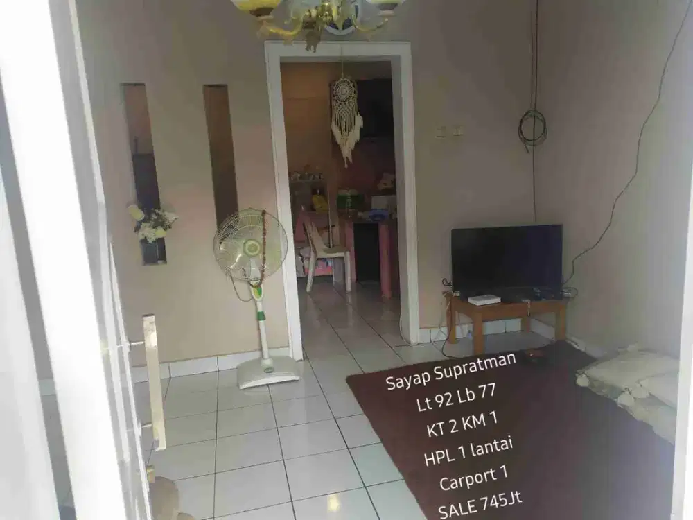 Rumah Pusat Kota Daerah Supratman dan sekitarnya