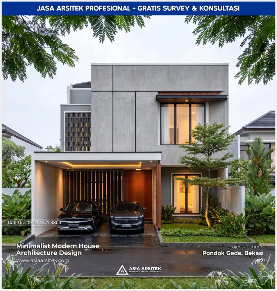Jasa Arsitek Online Kebayoran Lama - Desain & Gambar Kerja Rumah