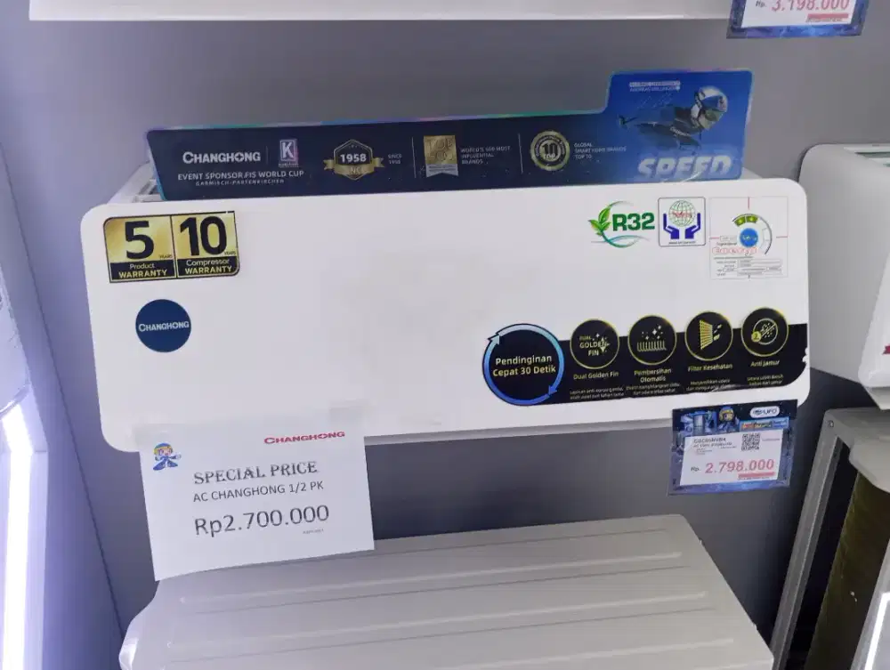 PROMO AC changhong harga turun