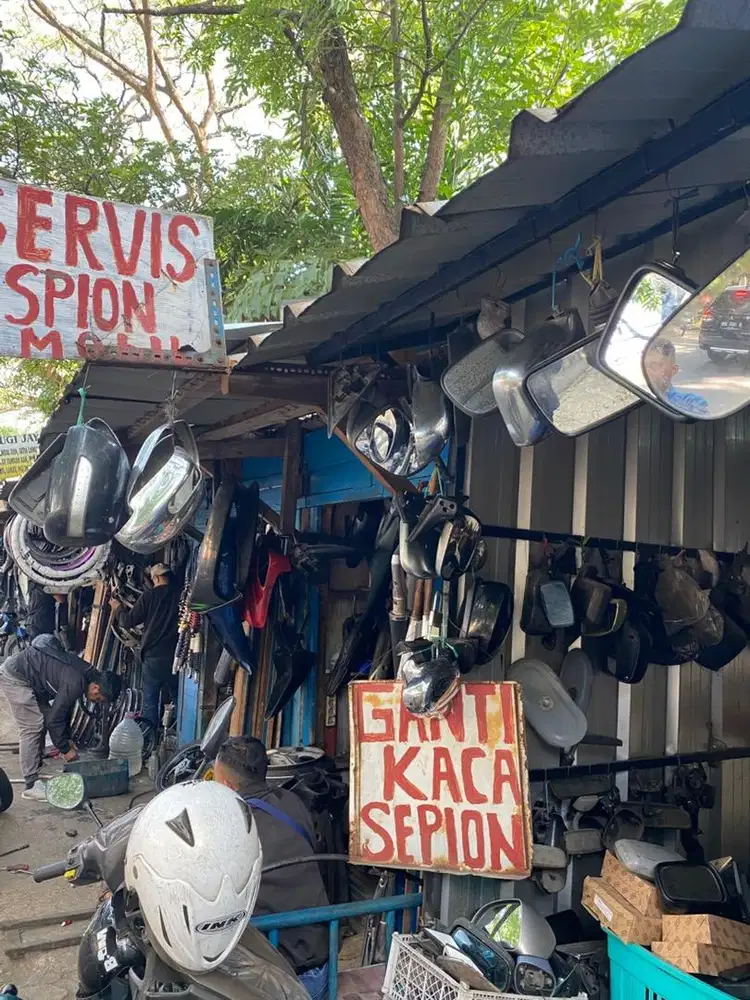 Ganti kaca spion