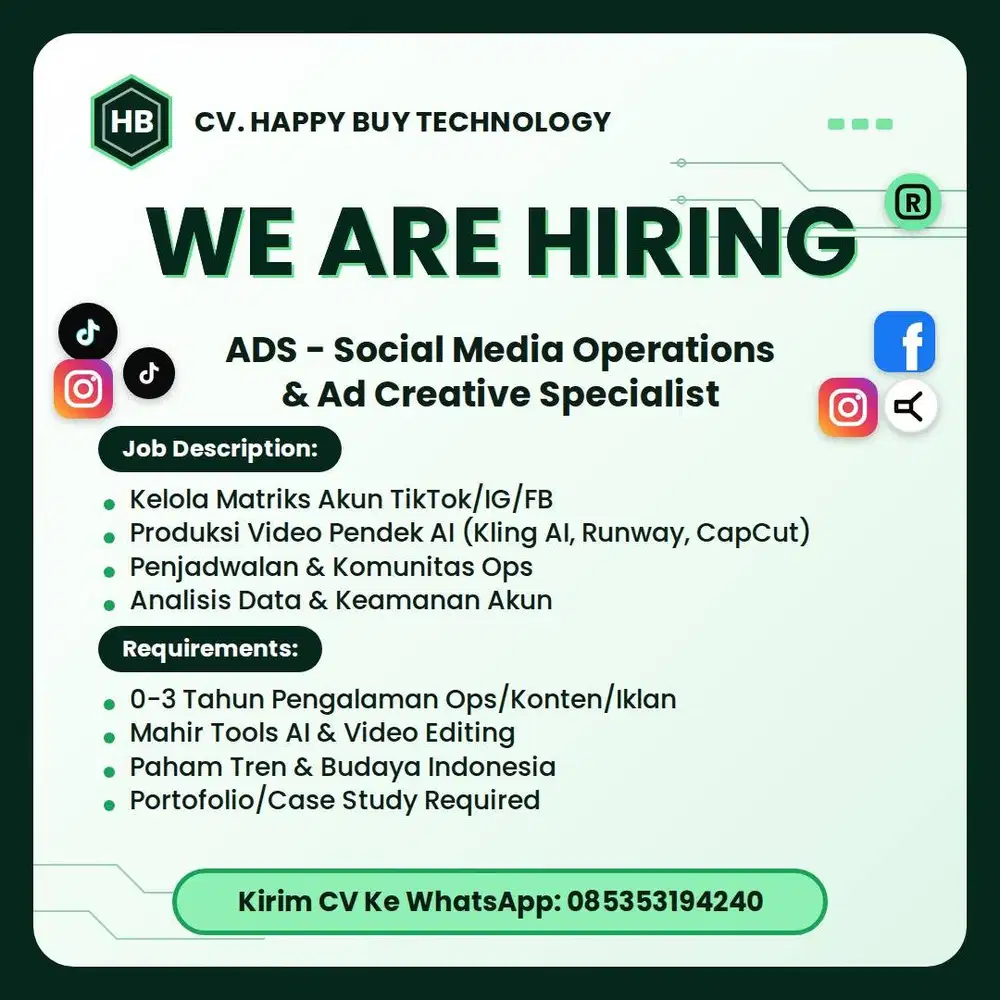 Social Media Operations Specialist