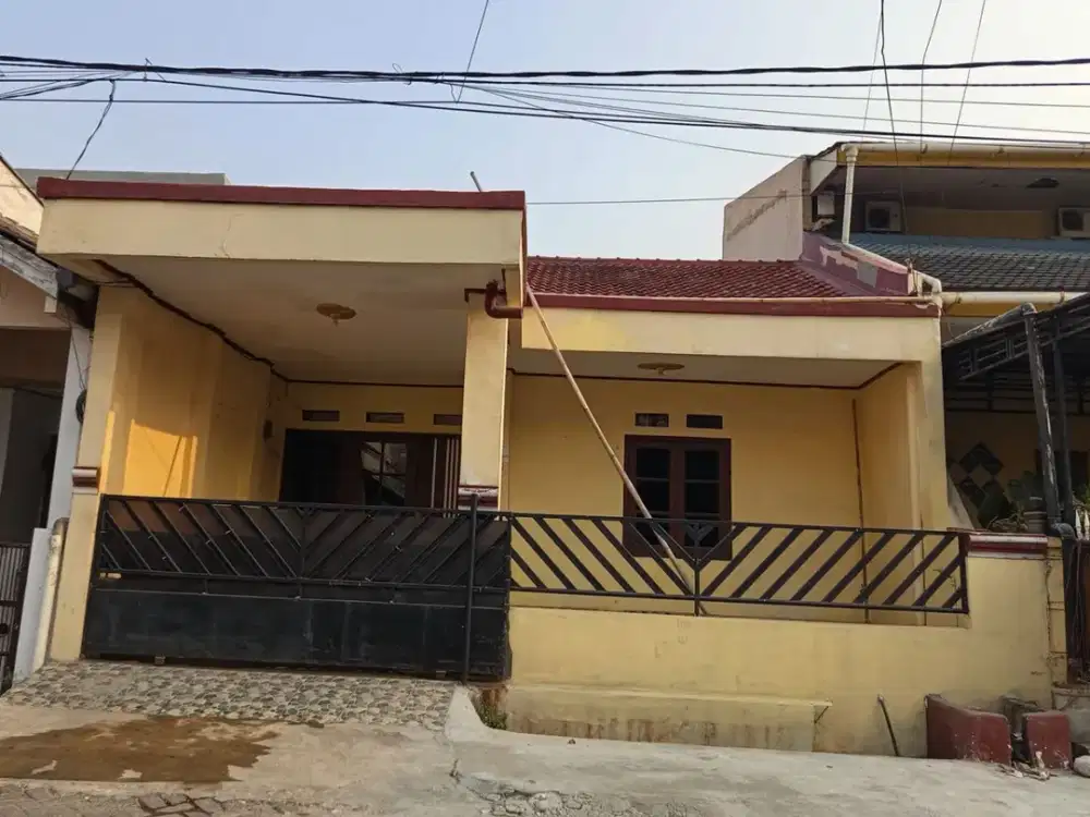 Rumah siap huni disewakan di Harapan Indah Harga 32jt/th  Tersedia Per 6bln