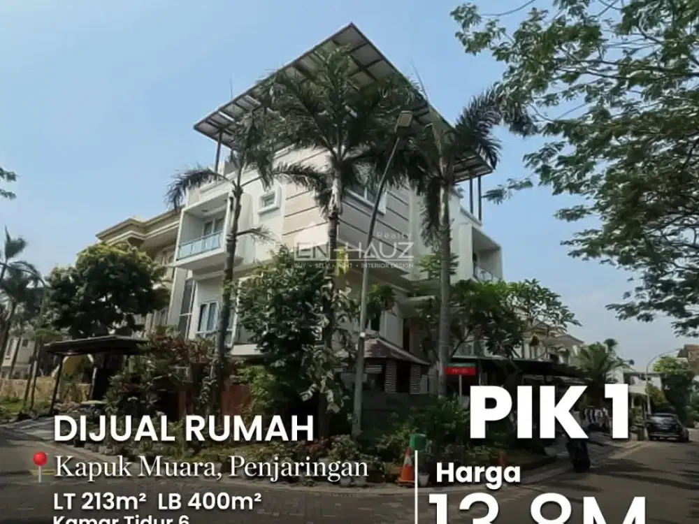 (VD) DIJUAL RUMAH KAPUK MUARA, PENJARINGAN, PIK 1